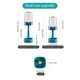 thumbnail image 3 of Toothbrush Cup Rack, Brushing Cup, Household Tooth Cup, Foldable Design, Portable, Metal Frame, 2-Tier, For Dormitory, Mouthwash Holder, Bathroom Organizer, Modern Style, Heavy Duty, For, 3 of 6