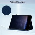 thumbnail image 7 of Dteck for for iPad Mini 7 (A17 Pro) 2024,iPad Mini 6 Generation 8.3 Inch Case 2021, Premium PU Leather Card Slots Adjustable Stand Cover with Auto Sleep/Wake Feature Protective Case, Blue, 7 of 7