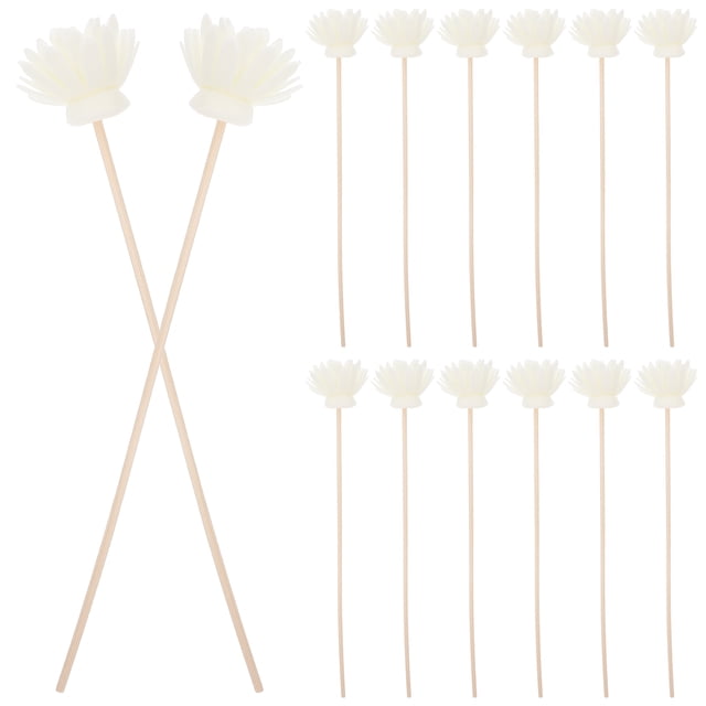 MasteelfCA 30pcs Rattan Flower Sticks Natural Fragrance Diffuser Aroma Oil Diffuser Flower
