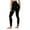 Black, variant on Leggings for Women Tummy Control Print High Waist Casual Ankle Slim-Leg Leggings
