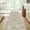 Beige, variant on Vintage Hallway Runner Rugs, 2x10, Non-Slip, Washable, Low Pile,Foldable,Blue Entryway Runners