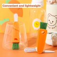 thumbnail image 4 of 8 Pcs 3 In 1 Tiny Cleaning Brush And Drinking Straw Brush, 3pcs Mini Multi-functional Crevice Detail Brush Cleaner Tools, 4 of 5