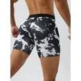 thumbnail image 5 of KelaJuan Men Workout Gym Shorts Slim Fit Elastic Bodybuilding Athletic Shorts for Running Fitness Joggers Training Activewear, 5 of 6