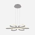 thumbnail image 1 of Lámpara Colgante Tipo Candil LED Luxica Lighting Plateada 6119 C, 1 of 10
