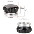 thumbnail image 4 of 2.5 Inch-Car Filler Neck Cap, Valuable Cover of Water, Kettle, Oil, Fuel, Aluminum Alloy Modification Accessories, 1 Piece, 4 of 4