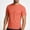 Orange, variant on LPZOOGU Men's Workout T Shirt Short Sleeve Crew Neck Gym Fitness Active Athletic T-Shirt Casual Summer Classic Basic Tee Shirts