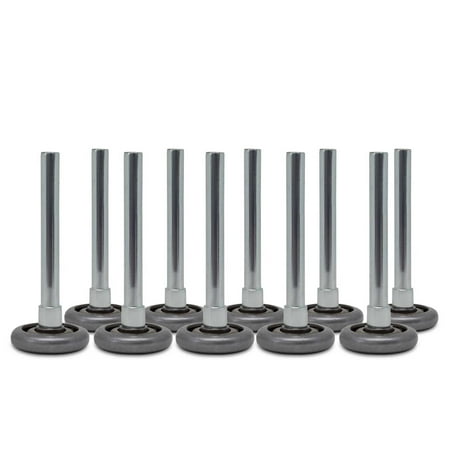 

Garage door rollers - 2 Steel Wheels with 10 ball-bearings & 4 stem (10-pack)