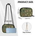 thumbnail image 4 of FORMRS Mini Crossbody Bag for Women Adjustable Rope Shoulder Casual Phone Purse, Cartoon Guitar Pattern, 4 of 7