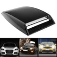 thumbnail image 2 of Universal Car Hood Scoop Racing Air Flow Intake Bonnet Hood Vent Grille Cover (Silver), 2 of 2