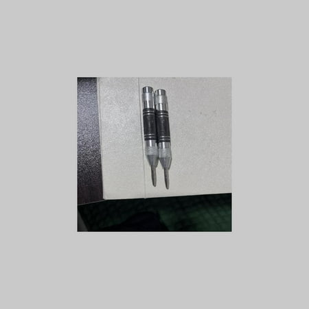 

2 Pack Heavy Duty Automatic Center 5‘‘ Heavy Duty Steel Spring Loaded Center Hole ，for Metal ， Wood，Plastic， Glass， Adjustable Spring Center Marker Scriber Tool