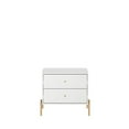 thumbnail image 6 of Manhattan Comfort Jasper Engineered Wood Nightstands in White (Set of 2), 6 of 10