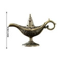 thumbnail image 3 of Vintage Incense Burner Traditional Boshan Mountain Design, Elegant Copper Finished Incense Holder And Decorative Ornament, Crafted With Intricate Detailing For Home Desktop Shelf, 3 of 6