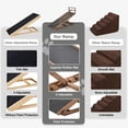 thumbnail image 5 of MOPHOTO Wood Dog Ramp, Non-slip Rubber Mat High Traction Ramp,5 Level Adjustable Folding Pet Ramp for Middle Bed, Couch,Great for Small & Large Old Dogs & Cats,Supports up to 200 lbs, 45"L x 18"W, 5 of 8