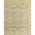 thumbnail image 1 of Ahgly Company Machine Washable Indoor Rectangle Abstract Brown Gold Area Rugs, 5' x 8', 1 of 7