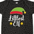 thumbnail image 4 of Inktastic Christmas Littlest Elf Holiday Boys or Girls Baby Bodysuit, 4 of 5
