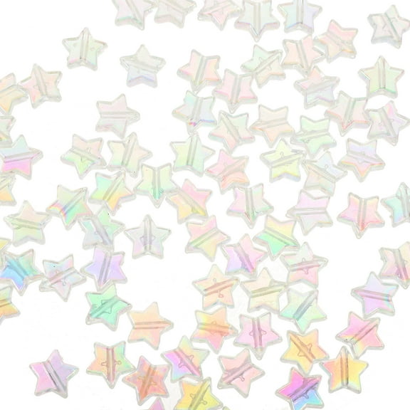 LOLIPPYY 300pcs Jewellery Making Beads Acrylic Multi-colored DIY Jewelry Making for Jewelry Crafting