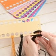 thumbnail image 6 of Embroidery Floss Organizer Cards 20 Positions for Sewing Pink, 10 Pieces, 6 of 6