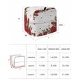 thumbnail image 6 of Red Roses Valentine's Day Stand Mixer Dust Cover with Storage Pocket & Handles, Spring Floral Farmhouse Fits All Tilt Head & Bowl Lift Kitchen Appliance Cover Organizer Bag Accessories, 6-8 Quart, 6 of 6