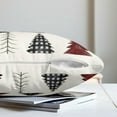 thumbnail image 5 of Buffalo Plaid Christmas Tree Pillow Covers 20x20 Set of 2 Red Black and White Xmas Decorative Outdoor Throw Pillow Cases Seasonal Farmhouse Cushion Case Winter Holiday Decor for Sofa Couch, 5 of 6