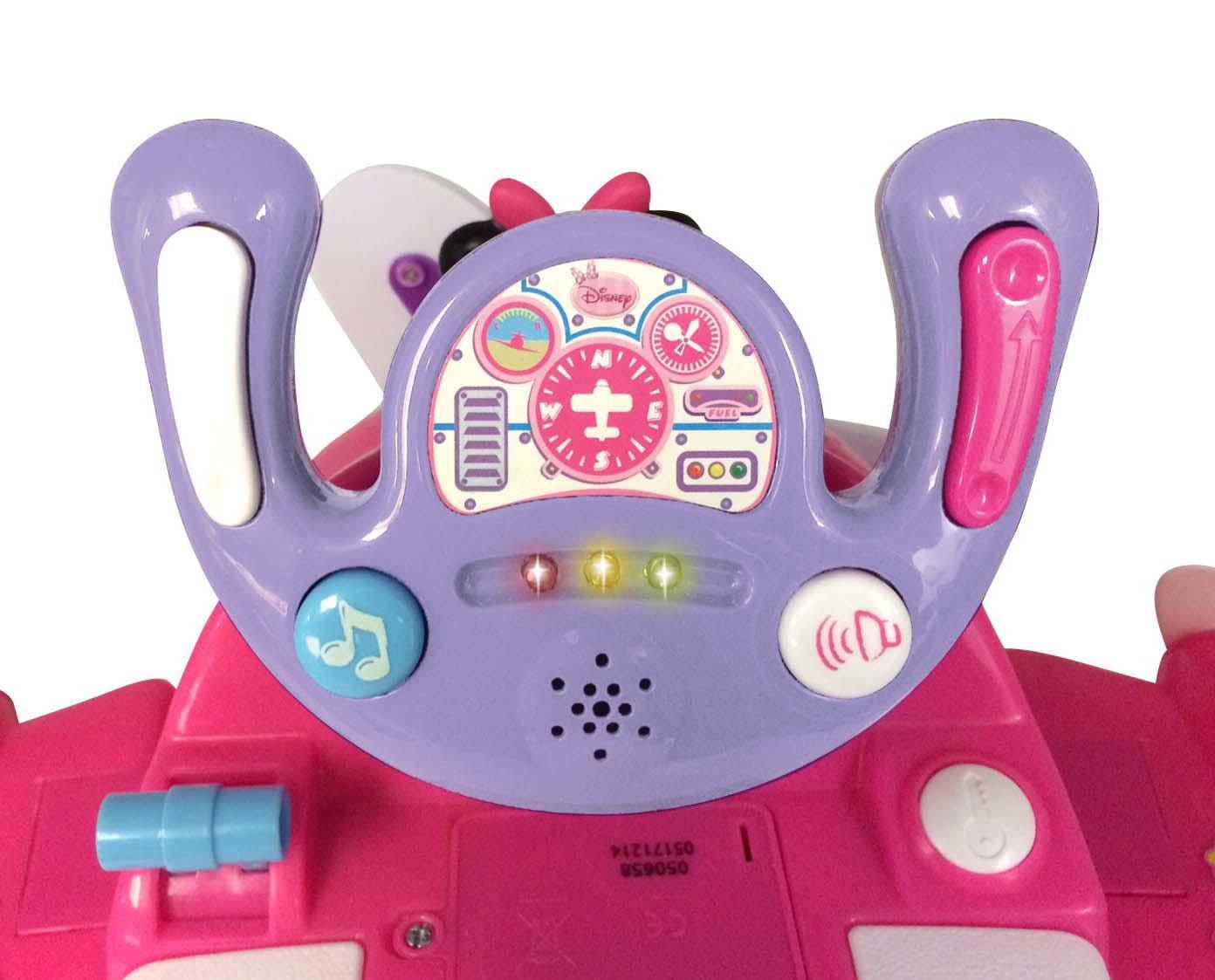 Kiddieland Disney Junior Minnie Plane Activity Ride On - Walmart.ca