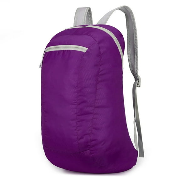 Mochila plegable para viajes, senderismo y deportes: mochila ligera e impermeable para actividades al aire libre con cierre de cordón.