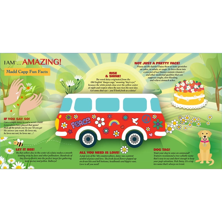 Madd Capp: I AM DAISY - 350 Piece Jigsaw Puzzle - Floral Shaped
