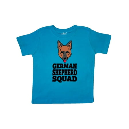 

Inktastic Dog German Shepherd Squad Gift Toddler Boy or Toddler Girl T-Shirt