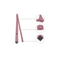 thumbnail image 3 of INSPIRE CHIC Men's Solid Color Narrow Stripes Necktie Graduation Suit Formal Ties Dusty Pink, 3 of 5