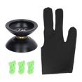 thumbnail image 2 of Jouet Balle Yo-Yo, 2 Modes de Rotation Tour de Ficelle Décompression Balle en Alliage d'Aluminium Non Réactive pour Enfants Cadeau pendant la Journée des Enfants, 2 of 8