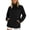 Black#1, variant on Drovellove Plus Size Women's Waterproof Hooded Rain Jacket with Pockets | Lightweight Packable Outdoor Shell for Hiking, Cycling, Camping, and Travel | Breathable Polyester All Season Windbreaker