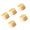 Yellow, variant on Giaone Innovative Push Button Ice Block Maker Creates 4 Uniform Block In Minutes