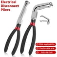 thumbnail image 4 of Electrical Disconnect Pliers,Upgrade Electrical Connector Pliers Automotive Tools, Fuel Line Pliers Disconnect Repair Tools Disconnect Pliers for Push Ttab Style Plugs (Bend+Straight), 4 of 7
