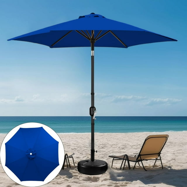 Cqxid Rideaux en Polyester à Moins de 30 $ Rideau Extérieur de Terrasse Pare-Soleil Parapluie Toile de Parapluie Remplaçable Parasol de Table Extérieur Toile de Parapluie Pare-Soleil de Patio Toile de Parasol de Jardin