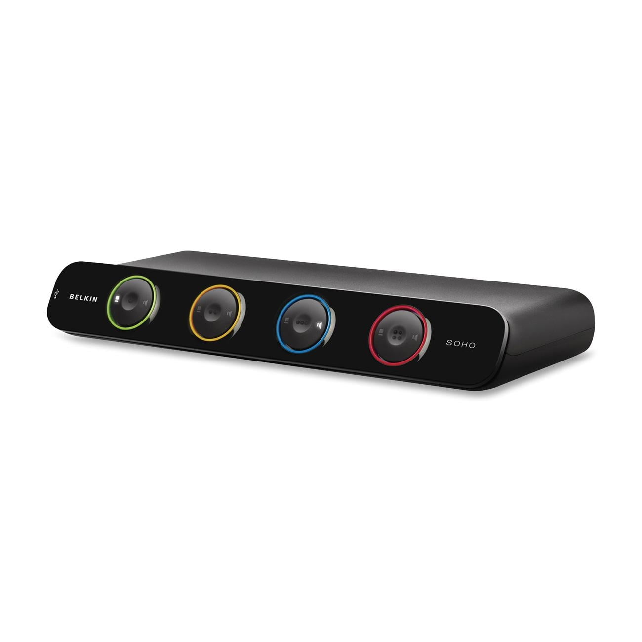 Belkin F1DD104L SOHO 4-Port DVI & USB KVM Switch by Belkin