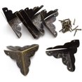 thumbnail image 5 of HSHDLDF Antique Jewelry Box Latch Buckle Hinges and Corner Protectors Assortment Kit Retro Bronze Butterfly-Shape Hasp for Cabinet/Suitcase/Toolbox/Handicrafts, 5 of 5