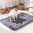 thumbnail image 6 of Barhoo Plush Dog Bed Mat Crinkle Soft Pet Blanket Cushion for Cats Dogs Warm Sleeping Pad Faux Fur Comfort Bed for Crate Kennel Couch Travel Portable Washable Pet Bedding, 6 of 9