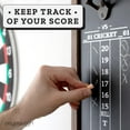 thumbnail image 5 of Platoon Dart Scoreboard & Holder Wall Mount with Bottle Opener - Wood Chalkboard Dart Board Game Room Accessories & Decor for Man Cave Dartboard Cabinet, Storage, 5 of 7