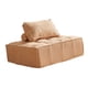 thumbnail image 4 of Sofá individual,Sofá individual Sofá cama para adultos Niños Hogar,Salón Sofá Cama Salón Sofá Silla Individual,Sofá de piso para apartamento Dorm Square,Sofá perezoso Sala de Caqui, 4 of 10