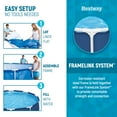 thumbnail image 5 of Bestway Steel Pro 10' x 30" Above Ground Swimming Pool Set with Filter Pump, 5 of 12