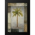 thumbnail image 2 of Marcon, Michael 17x24 Black Modern Framed Museum Art Print Titled - Sun Palm I, 2 of 5