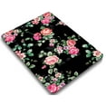 thumbnail image 3 of KSK KAISHEK Hard Shell Case Only Compatible Old MacBook Pro 13" with Retina Display No Touch No USB-C + Black Keyboard Cover Model: A1502 or A1425 Flowers 303, 3 of 5