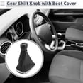 thumbnail image 2 of Unique Bargains Pomo de Cambio Manual de 5 Velocidades con Cubierta para Chevrolet Cruze 2010-2015 Plástico Cuero Sintético Palanca de Cambios Automotriz Negro, 2 of 7