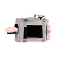 thumbnail image 1 of Hearth & Gear Durable Pet Backpack For Cats And Dogs TPR Material Design Indoor Outdoor Travel Comfortable Ventilated Dog Purses for Small Dogs with outside Pockets Pet Trolley Cat Backpack Small Dog, 1 of 6