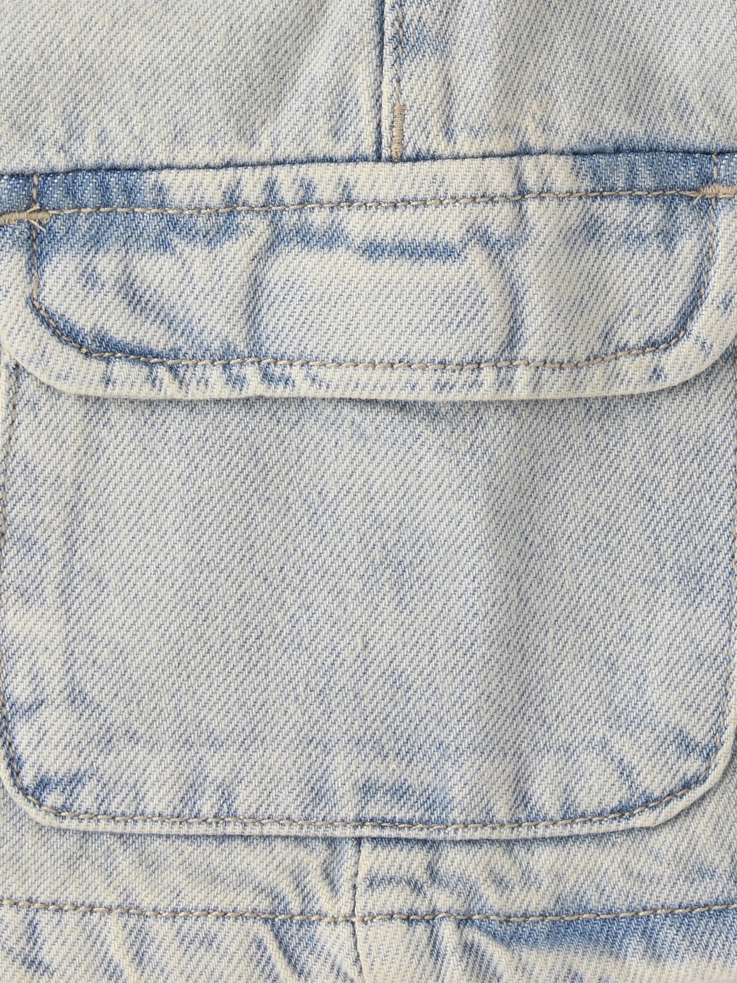 The Children's Place Girls Denim Cargo Skirt, Sizes 4-16