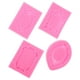 thumbnail image 5 of 4 moldes de silicona para fondant de chocolate con marco en relieve para decorar pasteles, dulces, resina, arcilla, repostería y manualidades., 5 of 5