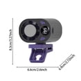 thumbnail image 3 of Car Air Conditioner Fan 2026 Hands Personal Fan 360° Rotation & 199 Speeds With Semi Technology 3 Speed Silent Bladeless Fans For Cars Work Camping, 3 of 9