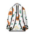 thumbnail image 3 of Pioneer Flower Floral Print Pattern Backpack for School, Cute School Bag with Adjustable Shoulder Straps and Padded Back, 15.3"x11"x7.1", 3 of 5