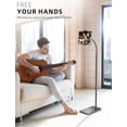 thumbnail image 2 of Soporte de suelo para tableta LanPavilion, soporte ajustable para iPad, 2 of 9