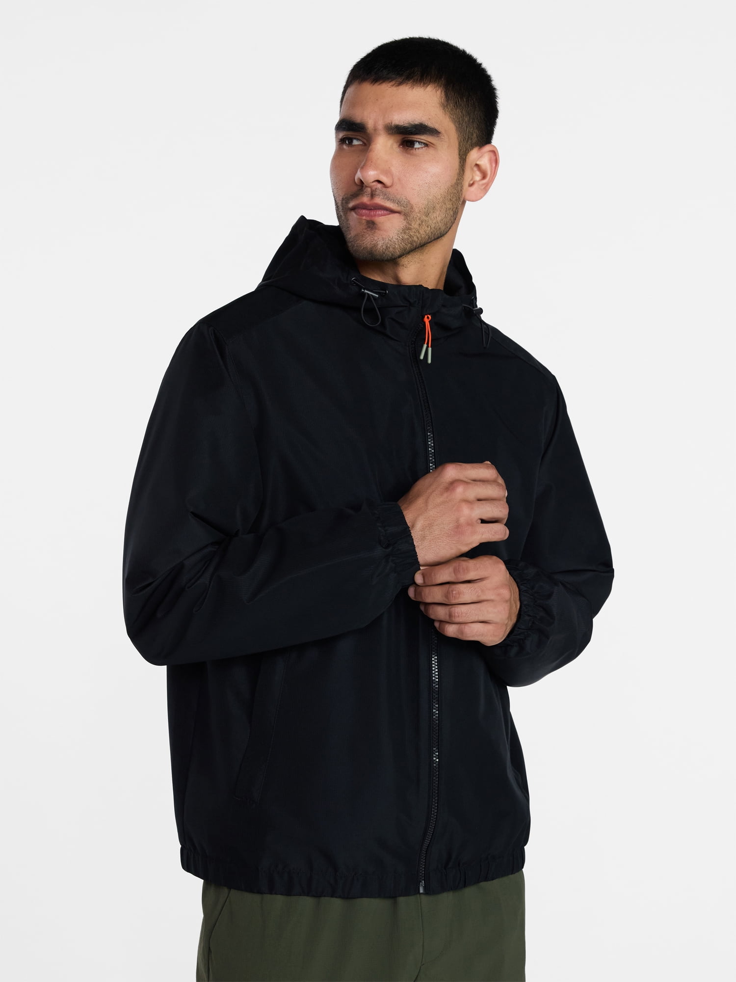 Ozark Trail Men's and Big Men's Vented Windbreaker Jacket, Sizes S-3XL