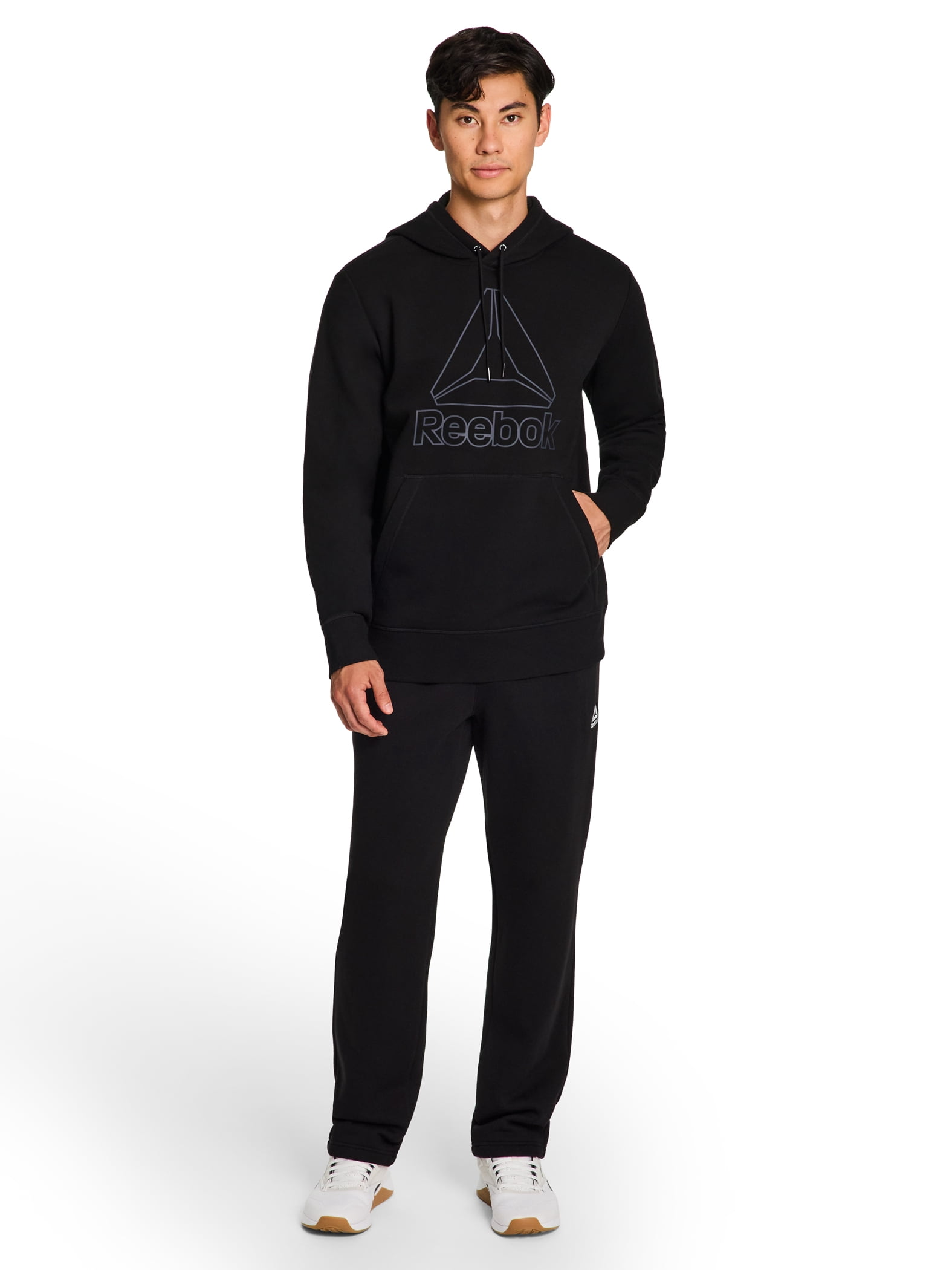 Reebok Men's and Big Men's Game Day Fleece Hoodie, Sizes XS-5XL